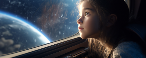 ortimusprime_little_girl_looking_out_a_window_in_space_photorea_e8e01d43-07f0-472f-9276-1f8a0237cf2c
